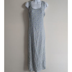 Mosaic Dress Womens 18 Vintage Floral 90s Phoebe Cottage Coastal Cowgirl Floral